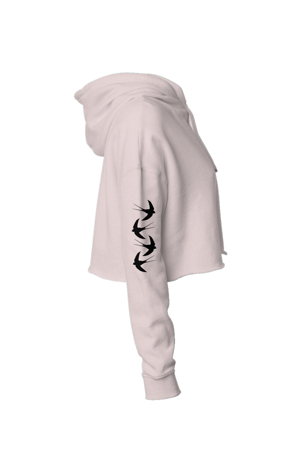 swallow it Crop Hoodie