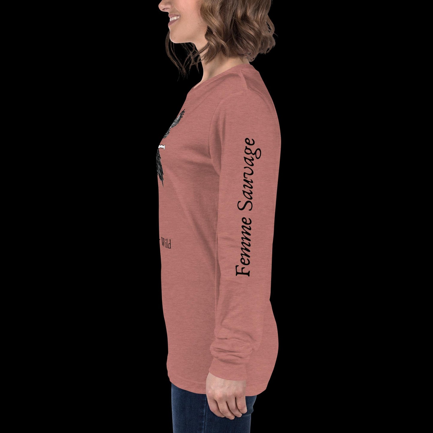Owl Find Your Wild Light Colors Long Sleeve Tee