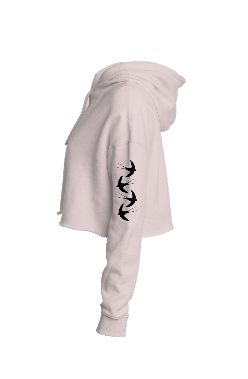 swallow it Crop Hoodie