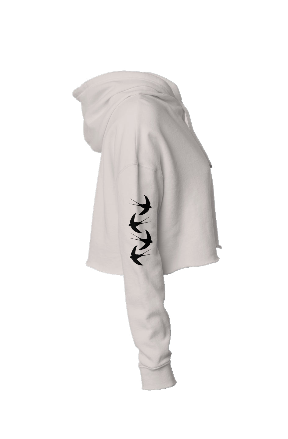 swallow it Crop Hoodie