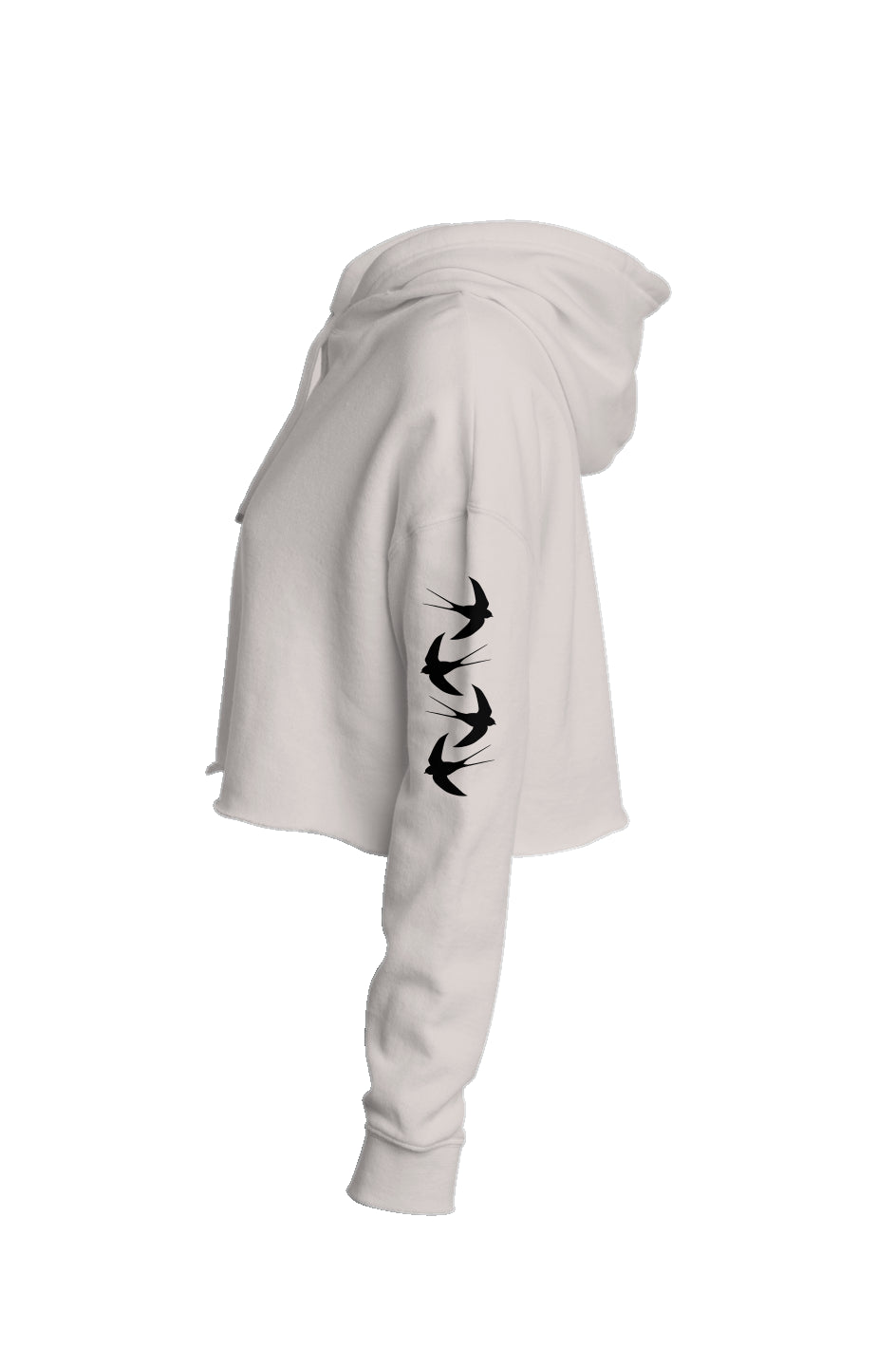 swallow it Crop Hoodie