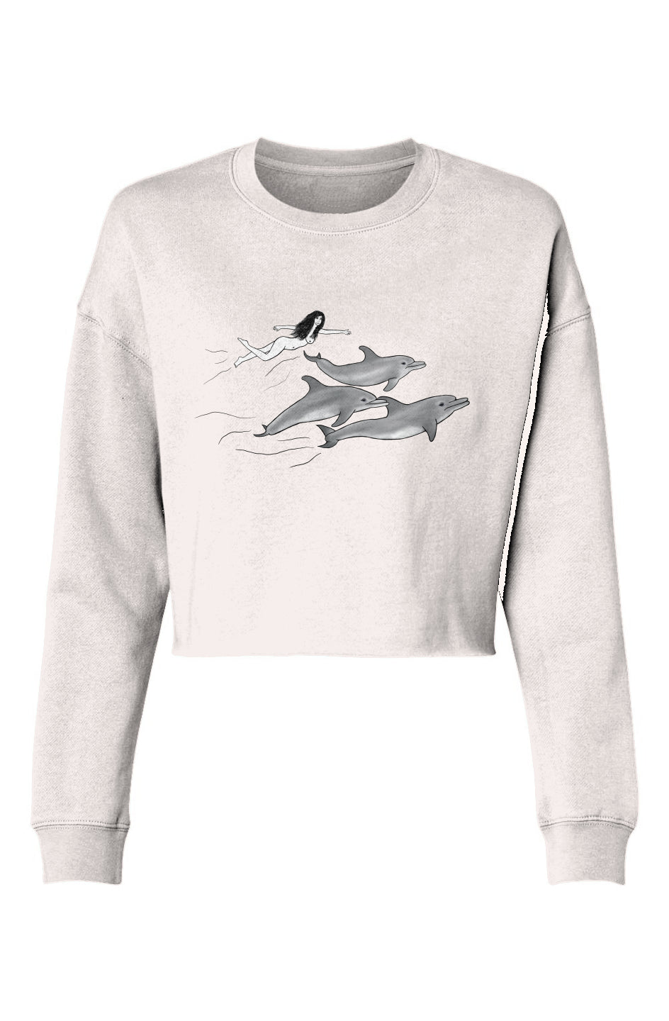 dolphin Cropped Crew