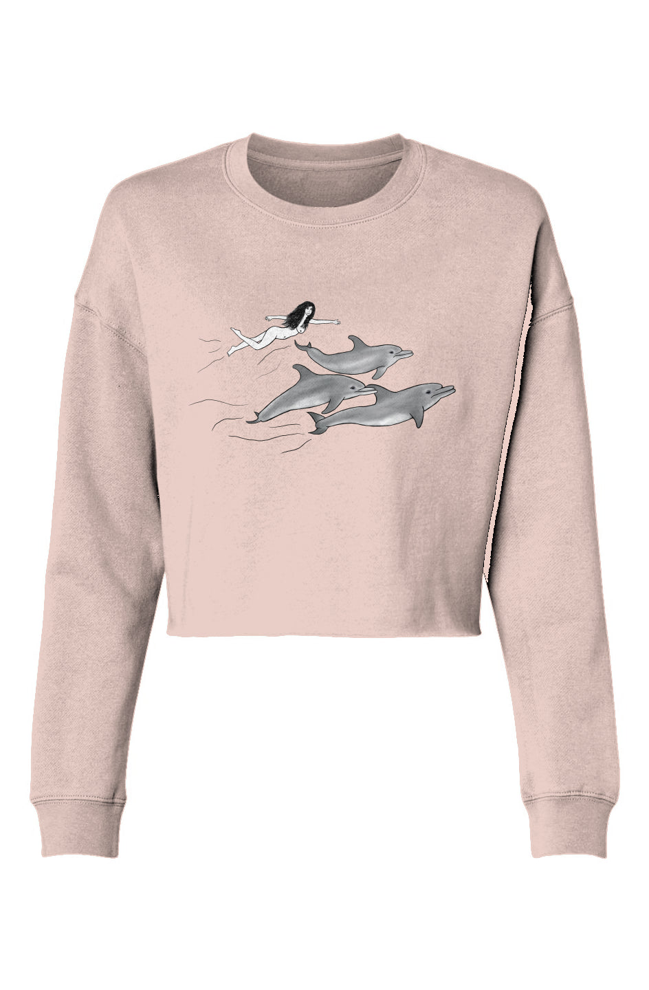 dolphin Cropped Crew