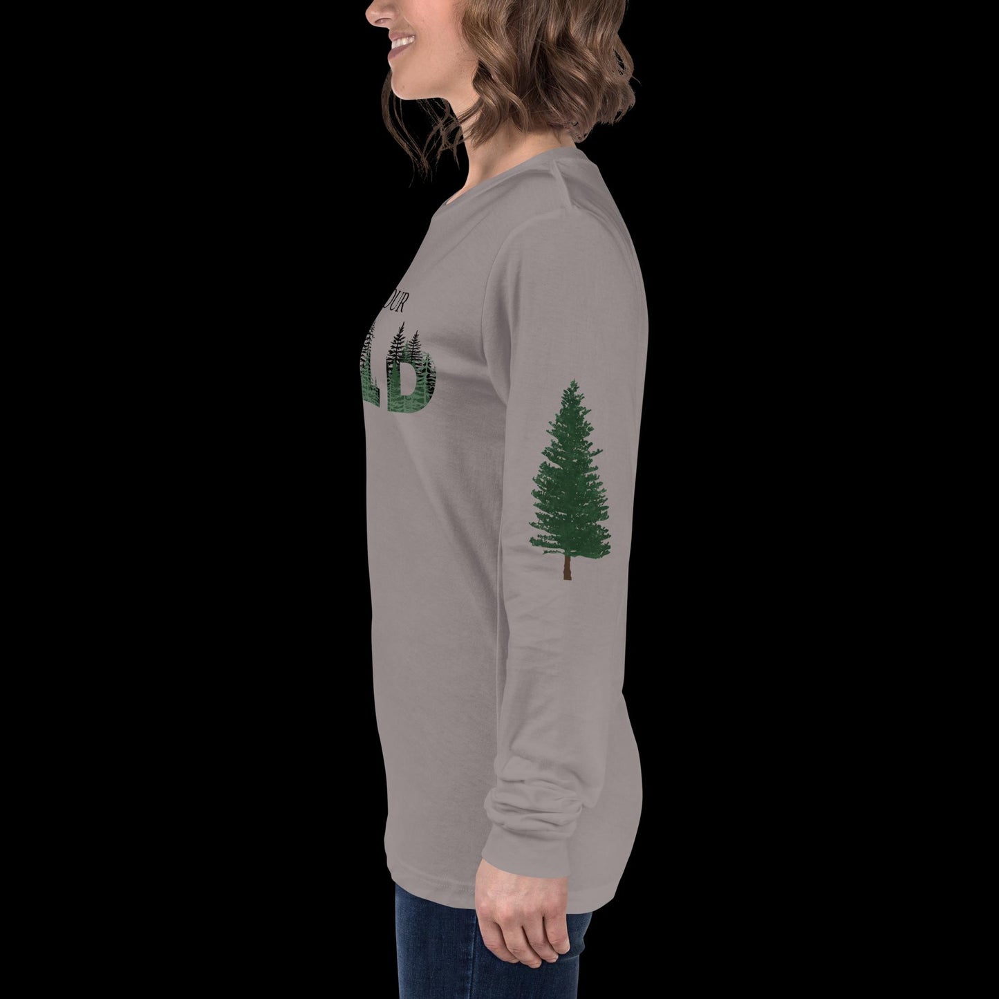 Find Your Wild Light Colors Long Sleeve Tee