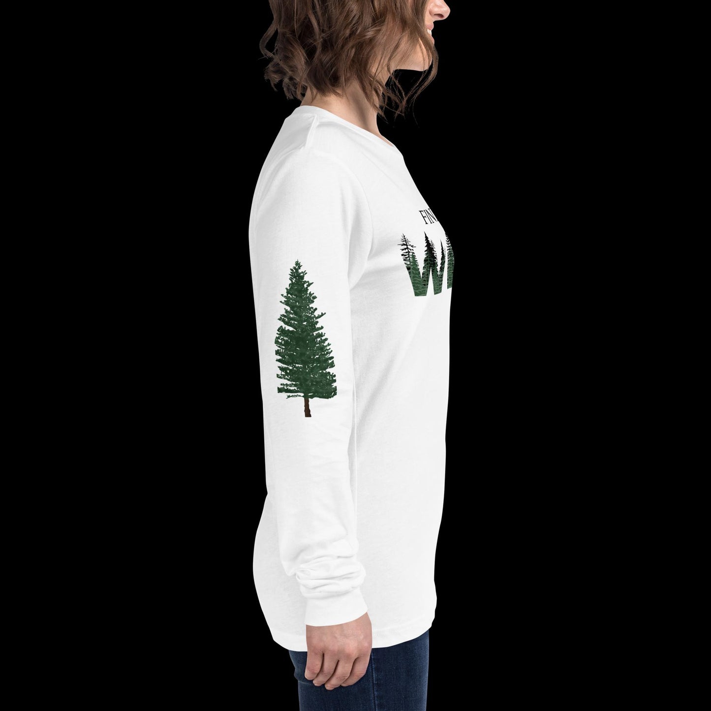 Find Your Wild Light Colors Long Sleeve Tee