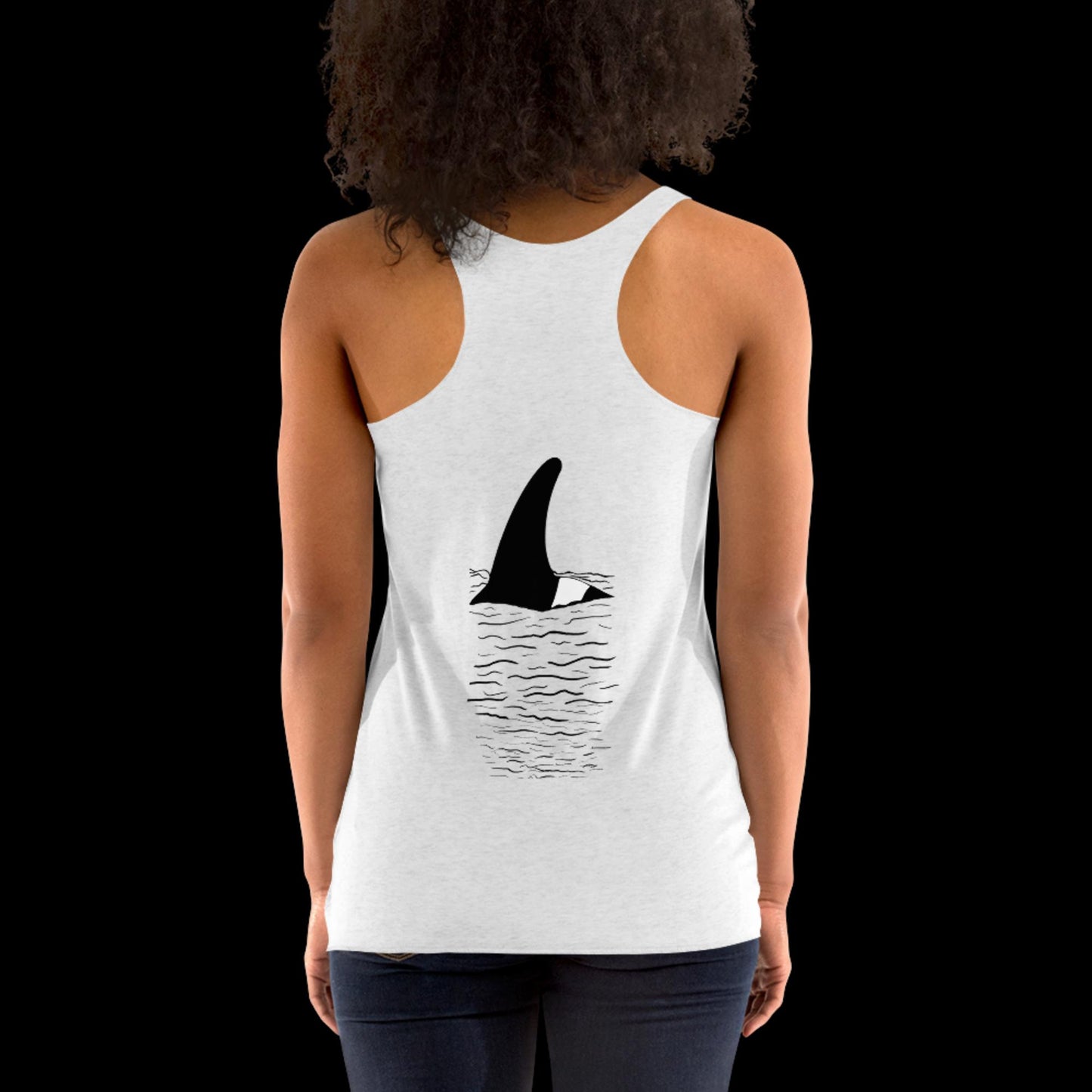 Orca Find Your Wild Light Colors Racerback Tank