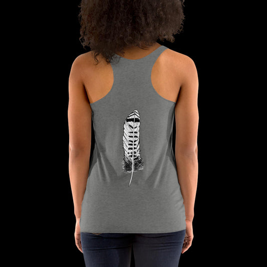 Hawk Find Your Wild Light Colors Racerback Tank