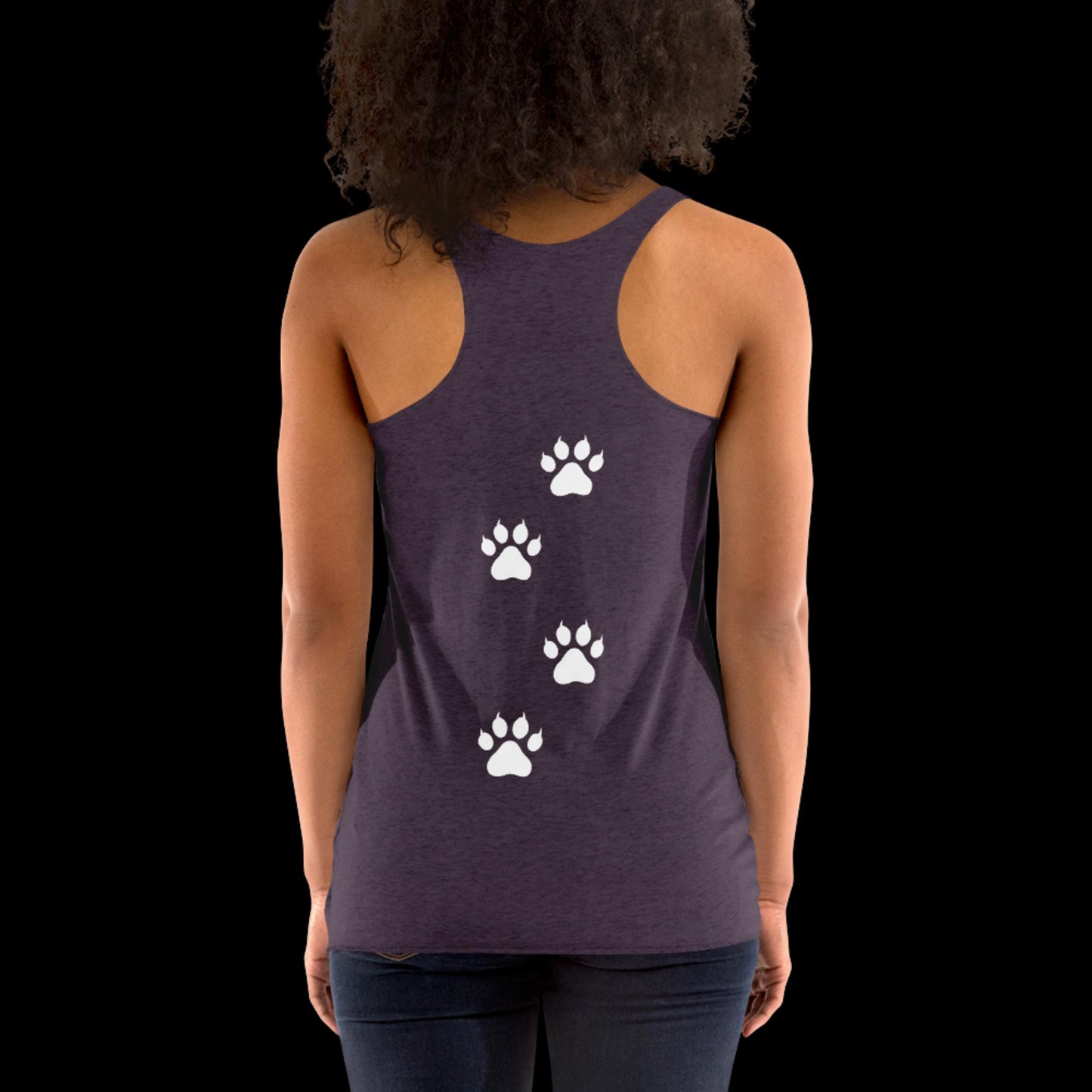 Cheetah Find Your Wild Dark Colors Racerback Tank